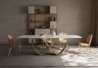 Stone Dining Table Kitchen 86.6