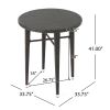 Rattan ROUND BAR TABLE