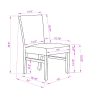 Dining table dining chairs kitchen dining table dining table small kitchen dining table small space dining table dining table home furniture rectangul