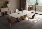 Stone Dining Table Kitchen 86.6